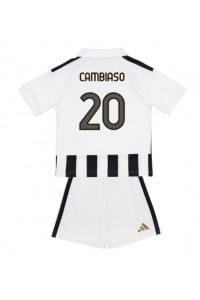 Juventus Andrea Cambiaso #20 Jalkapallovaatteet Lasten Kotipeliasu 2026-27 Lyhythihainen (+ Lyhyet housut)